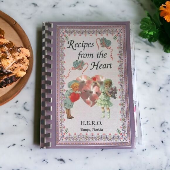 Vintage Cookbook Florida H.E.R.O. Foundation Spiral Bound Tampa Florida 2003 - Picture 13 of 15
